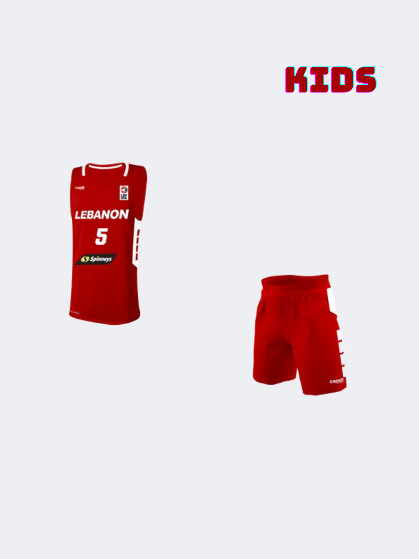 Lebanese National Team (2024 Edition) Amir Saoud Set Kids