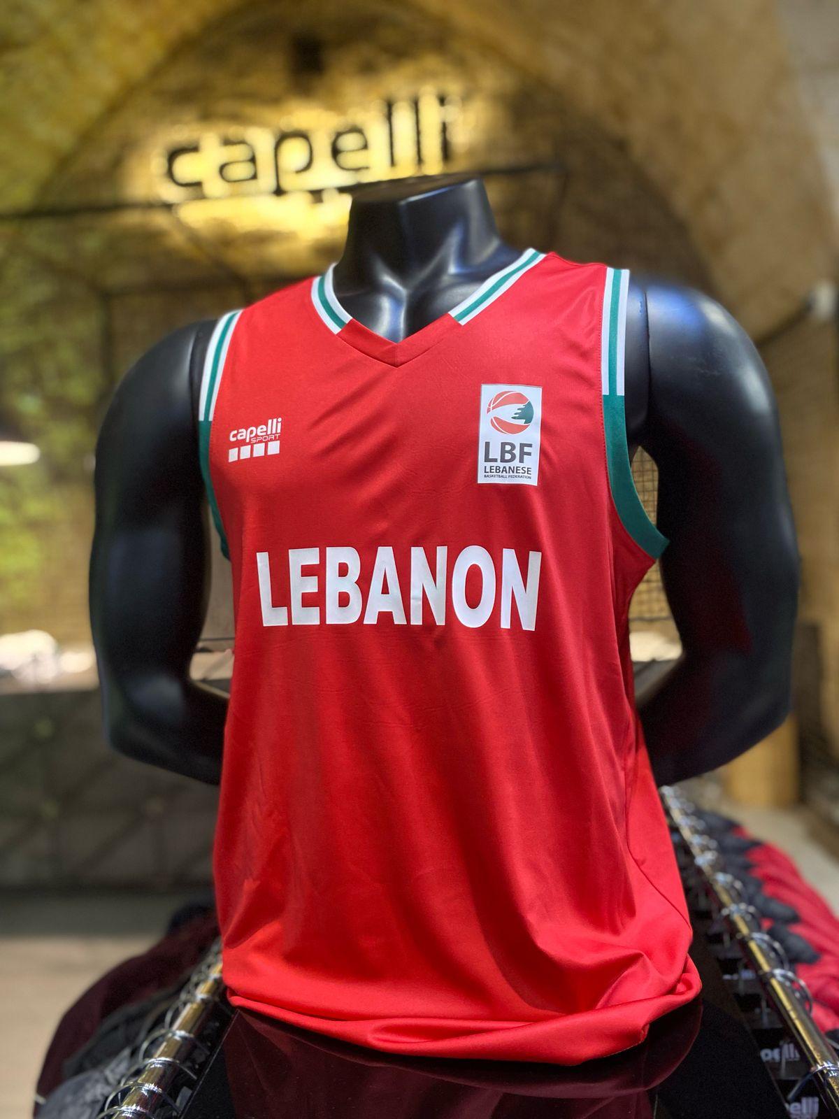 CUSTOMIZE your own Lebanese National Team Jersey 2025 Edition
