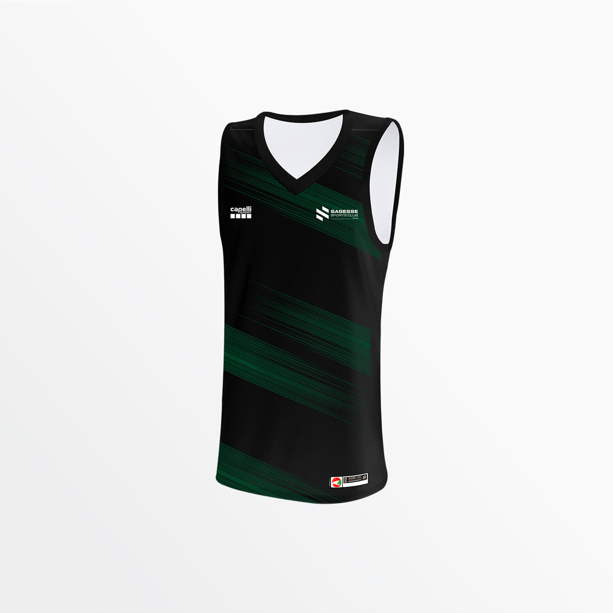 Basketball Jersey with SAGESSE LOGO