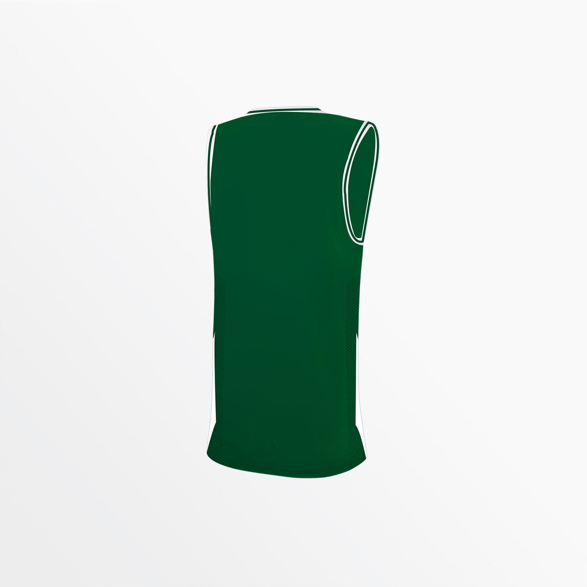 Youth Basketball Jersey Sag Green/White