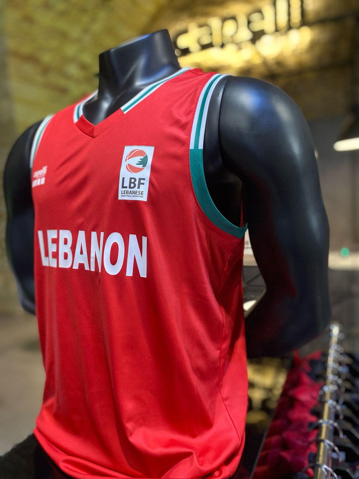 CUSTOMIZE your own Lebanese National Team Jersey 2025 Edition