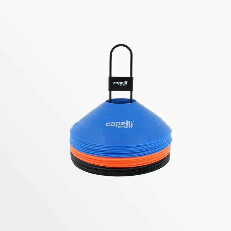 SOCCER TRAINING CONES WITH CARRY STRAP
