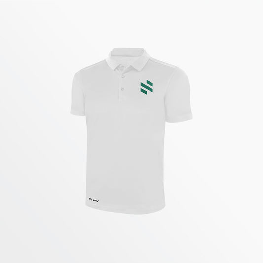 Cotton Polo With SAGESSE