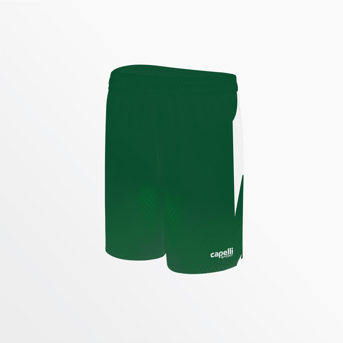 Youth Basketball Shorts Sag Green/White
