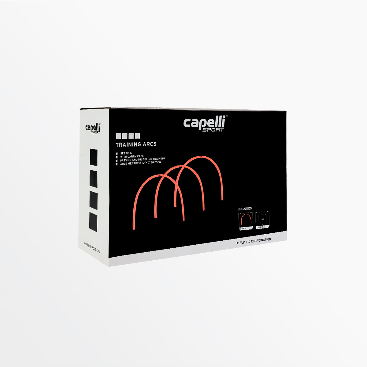 Capelli Sport 6pc Training Arcs with Carry Bag